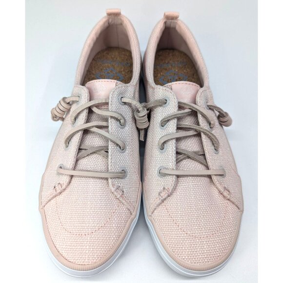 Sperry Crest Vibe Baja Lace Up Slip On Sneaker Pink NWOT Sz 6.5 Womens - Picture 6 of 6